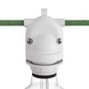 Douille guirlande IP65 pour câble textile