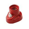 Applique porcelaine E27 rétro avec interrupteur