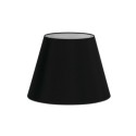 Abat-jour textile couleur noir 400mm x 290mm conique