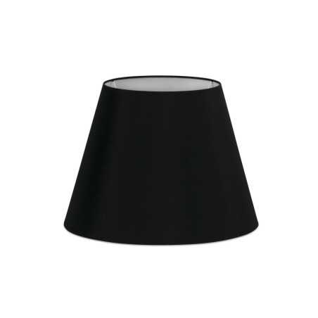 Abat-jour textile couleur noir 400mm x 290mm conique