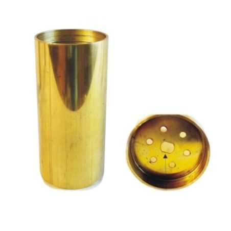Tube laiton 135mm x 60mm avec support supérieur