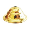 Support classique en métal doré diamètre 90mm
