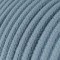 Câble décoratif textile à mètres homologué océan bleu