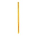Tube métal doré sans filetage diamètre 12mm