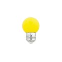 Ampoule LED sphérique jaune pour guirlande 1,5W E27