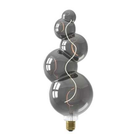 Ampoule LED Bubble 4W fumé E27 125mm x 325mm