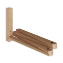 Bras en bois extensible et articulé pour lampes