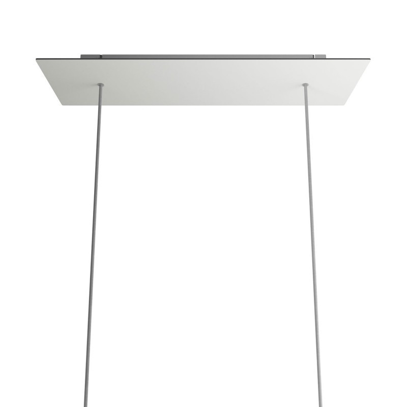 Support métal couleur blanc 675mm long x 225mm large