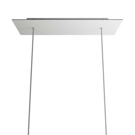 Support métal couleur blanc 675mm long x 225mm large