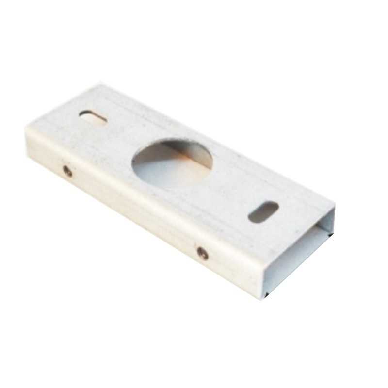 Base applique murale blanche 90mm x 36mm x 16mm