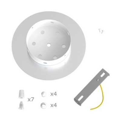 Support métallique rond diamètre 200mm et 7 trous