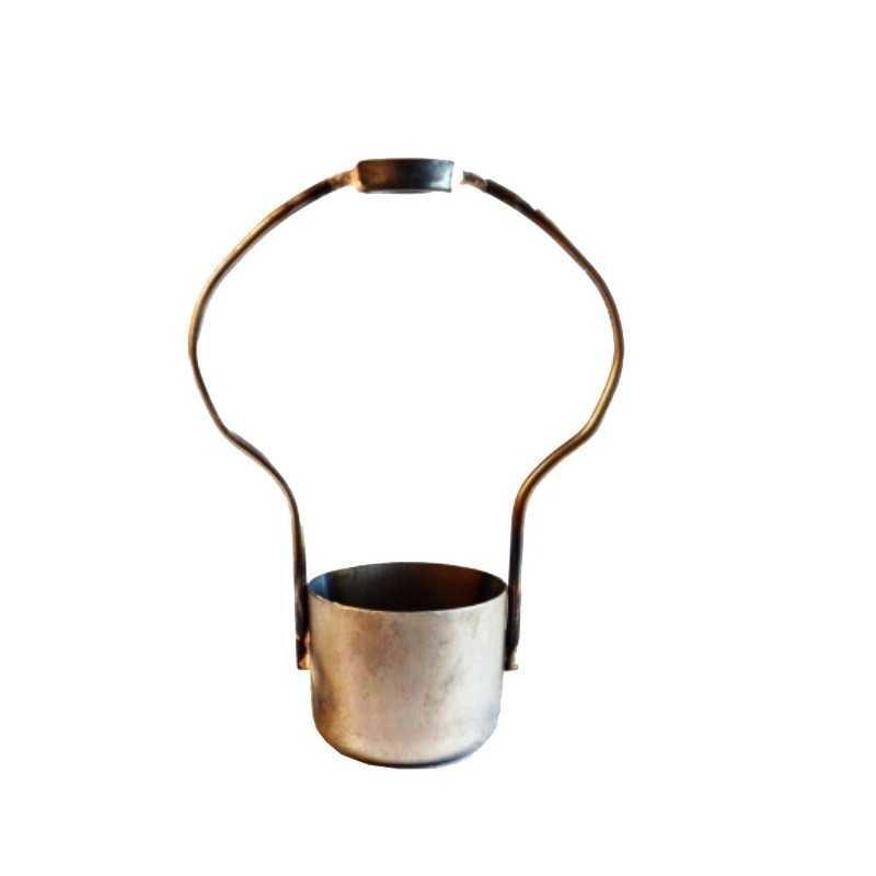 Cadre lyre avec support de lampe cube 120mm x 90mm