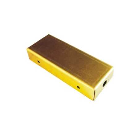 Support métallique en laiton 130mm x 50mm x 26mm