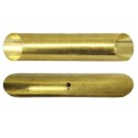 Tube laiton à onglet de 290 mm large x 60 mm diamètre