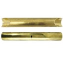 Tube laiton à onglet de 400mm large x 60mm diamètre