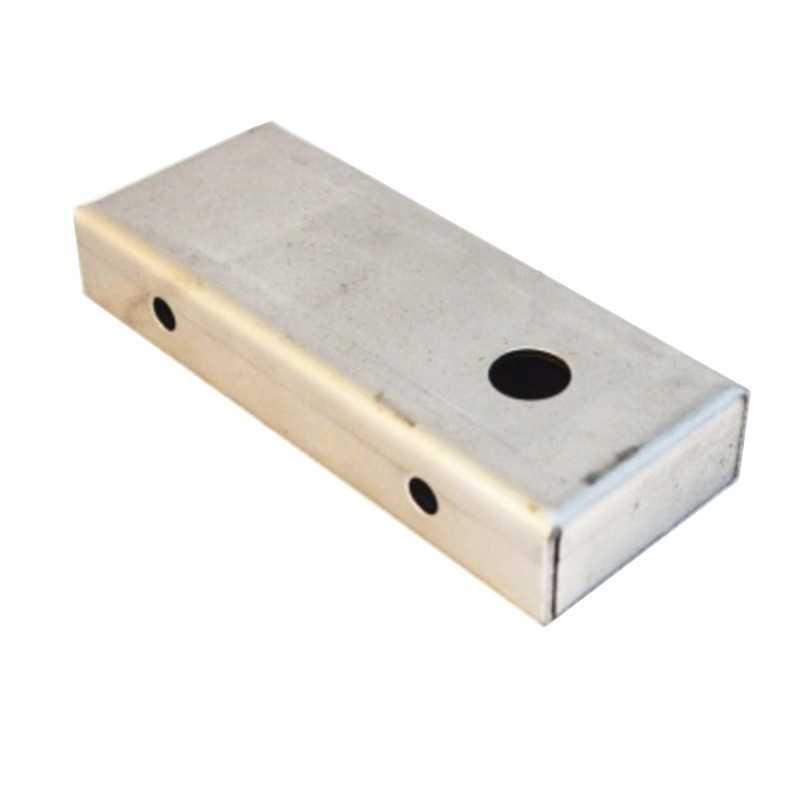 Support métallique en fer brut 90mm x 36mm