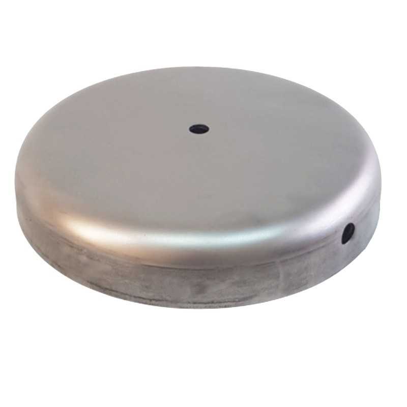 Base en fer lourd de 190 mm de diamètre x 36 mm de haut