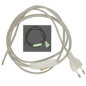Connexion phosphorescente 200cm prise et interrupteur