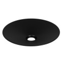 Abat-jour conique noir style industriel 300mm x 60mm