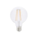 Ampoule LED vintage globe 95mm 4W 470Lm transparente