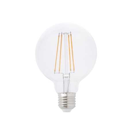 Ampoule LED vintage globe 95mm 4W 470Lm transparente