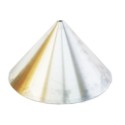 Abat-jour conique ø330x170h en aluminium