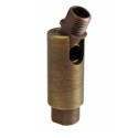 Rotule ø16x50h m10/100 finition vieil or