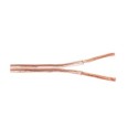 Câble plat en cuivre 2 x 0,50 mm2 audio en PVC