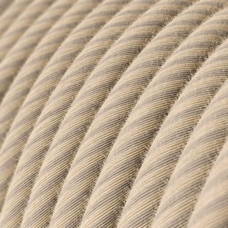 Cable decorativo textil a metros homologado lino algodón