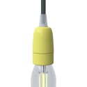 Douille E14 en porcelaine couleurs varièes
