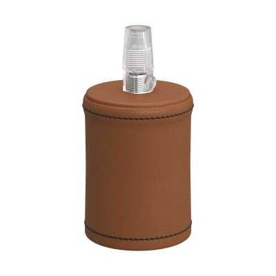 Kit douille E27 en bois recouvert de cuir