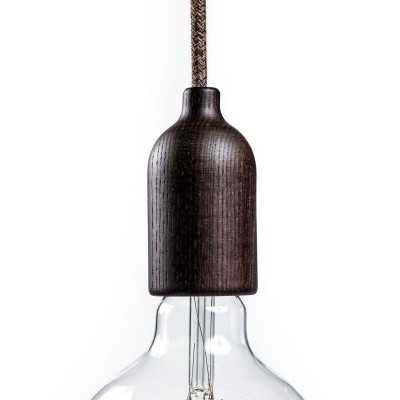Kit douille E27 bois plusieurs finitions | Accessoires Pour Lampes