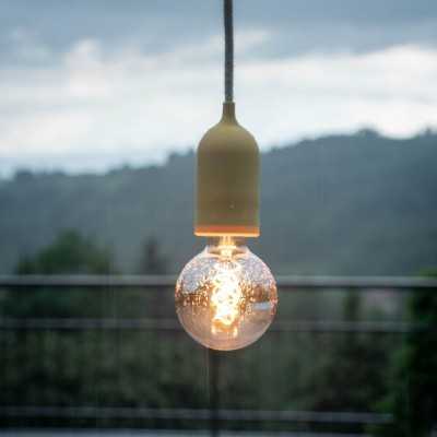 Kit douille extérieure E27 silicone IP65  | Accessoires Pour Lampes