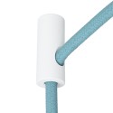 Crochet décentralisateur de plafond pour câble textile | ACCESSOIRESPOURLAMPES.FR
