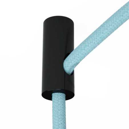 Crochet décentralisateur de plafond pour câble textile | ACCESSOIRESPOURLAMPES.FR