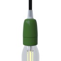 Douille E14 en porcelaine couleurs varièes