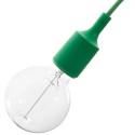 Cache-douille silicone avec douille E27 couleur gris