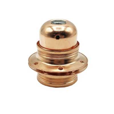 Douille E27 métal double bague abat-jour | Accessoires Pour Lampes