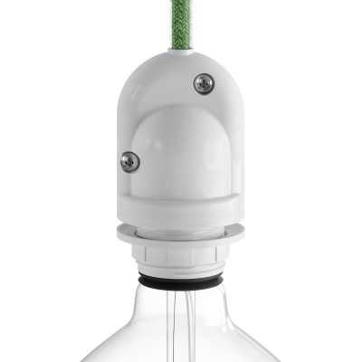 Douille E27 extérieure IP65 avec rondelle | AccessoiresPourLampes.fr