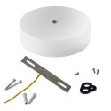 Support en bois de 120 mm de diamètre et une sortie