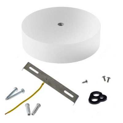 Support en bois de 120 mm de diamètre et une sortie