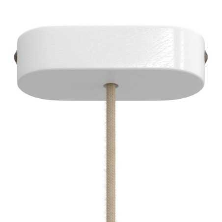 Support en bois de forme ovale 120mm pour lampes