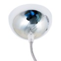 Rosace métallique semi-sphérique peinte pour suspensions | ACCESSOIRESPOURLAMPES.FR