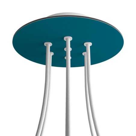 Support métallique rond diamètre 200mm et 7 trous