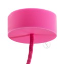 Pavillon décoratif silicone plat 81mm avec une sortie