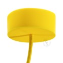 Pavillon décoratif silicone plat 81mm avec une sortie