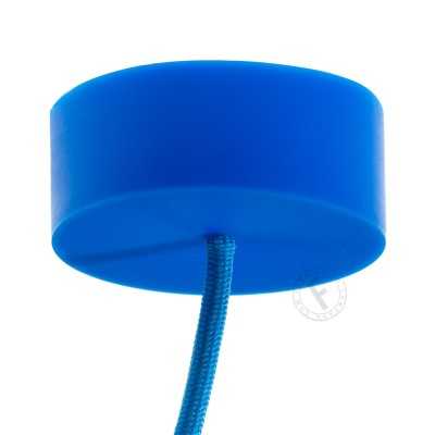 Pavillon décoratif silicone plat 81mm avec une sortie