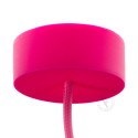 Pavillon décoratif silicone plat 81mm avec une sortie