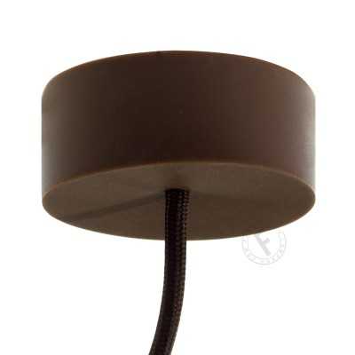 Pavillon décoratif silicone plat 81mm avec une sortie