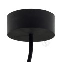 Pavillon décoratif silicone plat 81mm avec une sortie